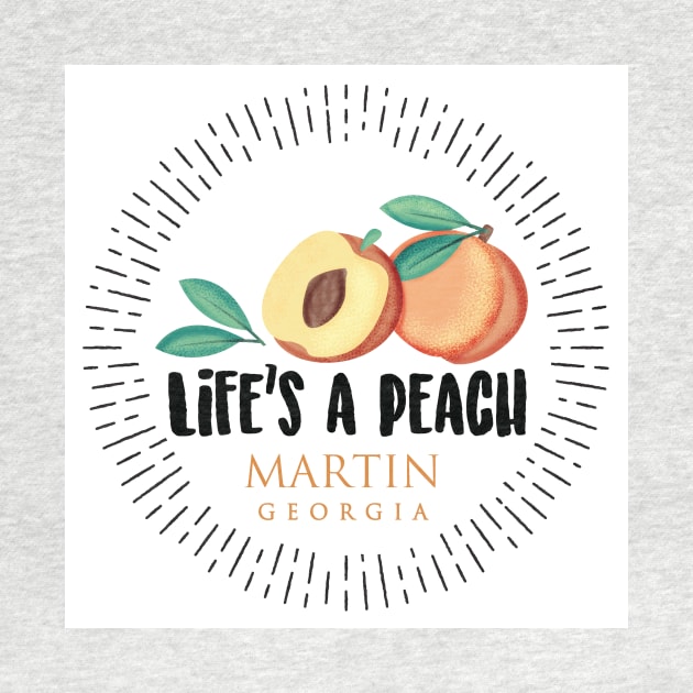 Life's a Peach Martin, Georgia by Gestalt Imagery